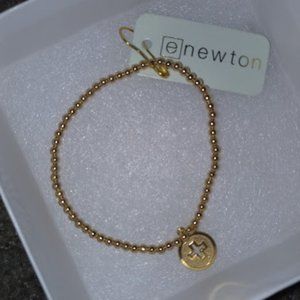 E Newton gold bracelet